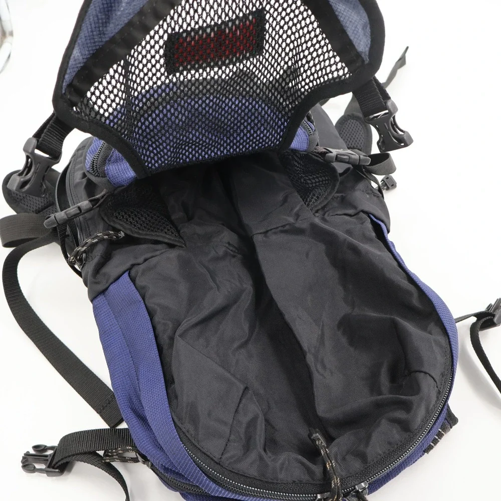 Platypus Hydration Backpack Unisex Medium Blue Black Vintage Hiking Trail Bag